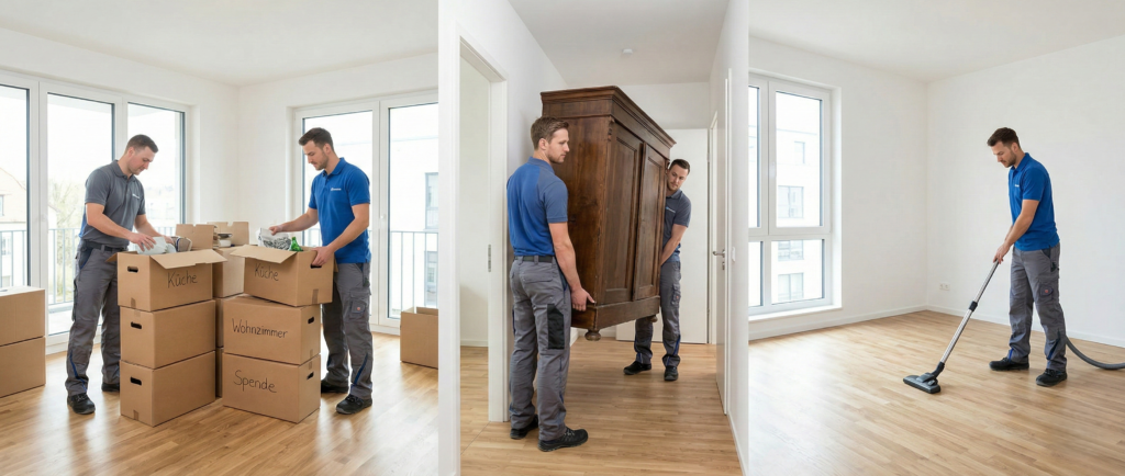 Wohnungsauflösung Schritt für Schritt erklärt