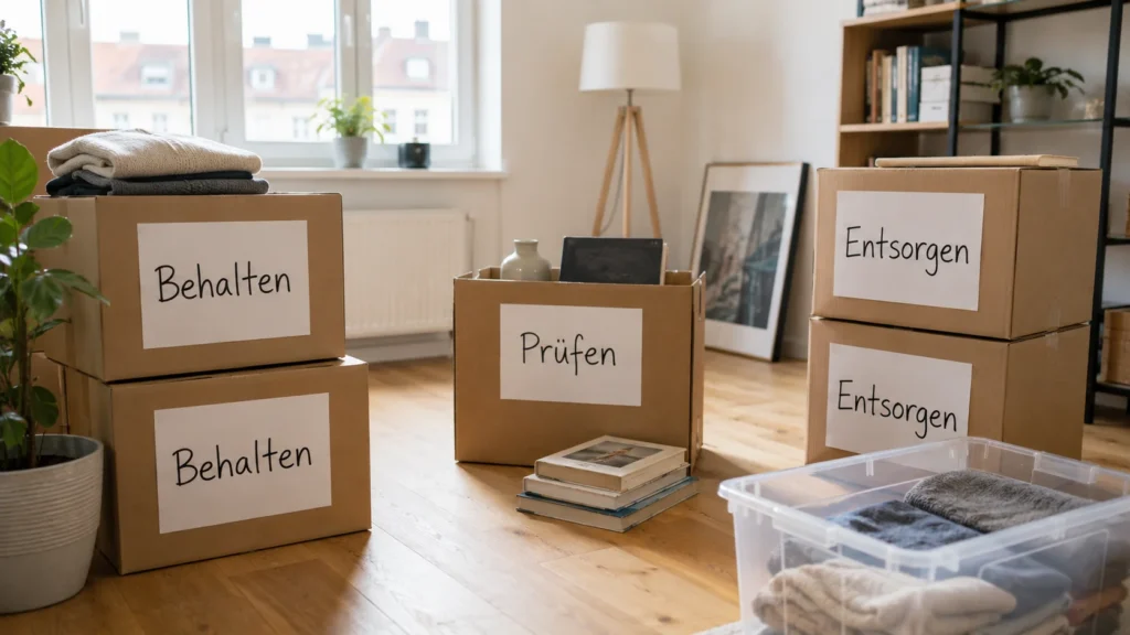 Private Haushaltsauflösung richtig vorbereiten