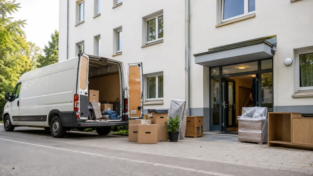 Haushaltsauflösung Kosten durch Parkplatz und Transportwege